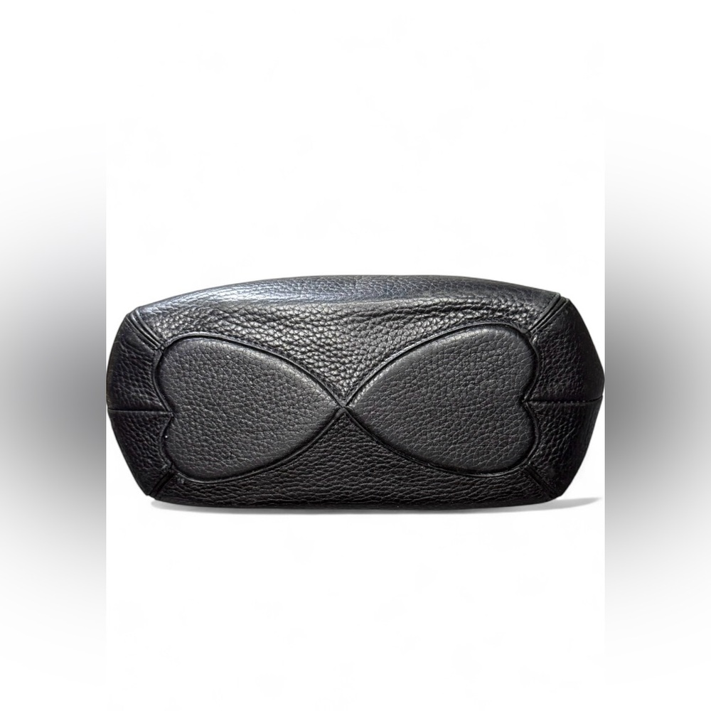 Brighton Black Pebbled Leather Shoulder Bag - Picture 4 of 10